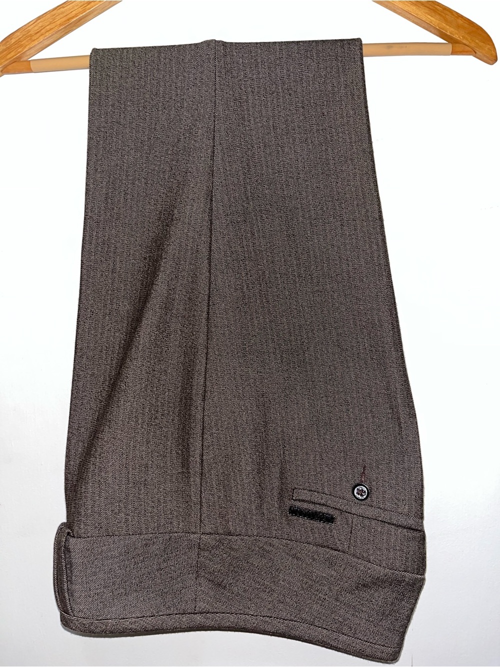 Editor Women's Textured Trousers - Brown